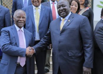 Ex- South African President Thabo Mbeki in Uganda for AU Political Consultative Meetings