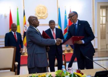 Museveni, Kagame Sign ‘Friendship’ Agreement in Angola