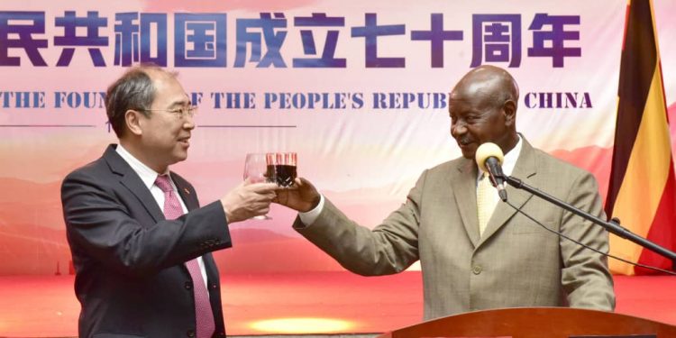 Museveni Praises China for helping Uganda in Development