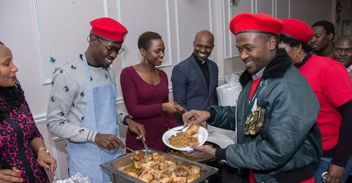 Food First: Bobi Wine Feeds his Canadian Troops as he Intensifies Battle against Museveni