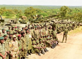 Photos: Museveni Parades Deadly Artillery Pieces