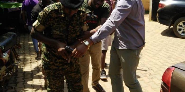 Prince Wasajja’s Bodyguard Arrested for Attempting to Shoot a Customer in Kiwatule Bar on Sunday Afternoon