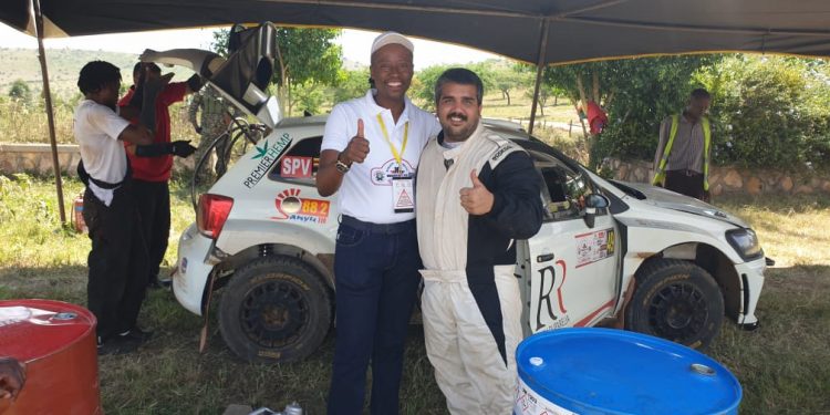 Technical Fault Forces Rajiv out of Mbarara Rally after Leading day one
