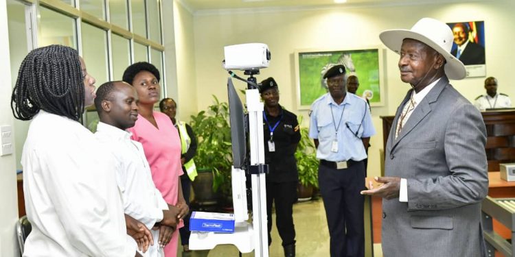Museveni Screens for Coronavirus