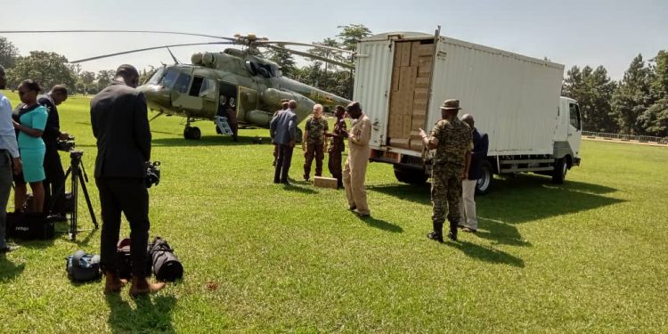 UPDF Dispatches 2000 Soldiers to Fight Locusts in Karamoja