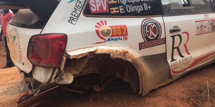 Technical Fault Forces Rajiv out of Mbarara Rally after Leading day one