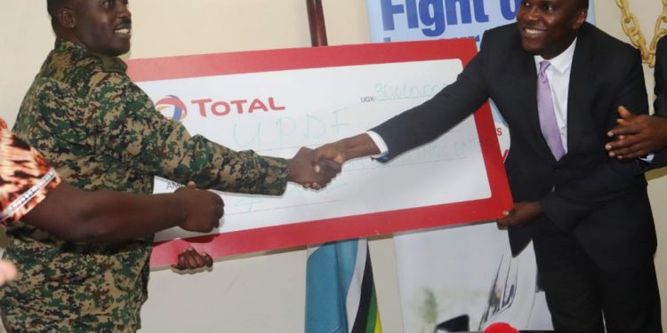 Total Uganda Supports UPDF Initiative with shs.30M
