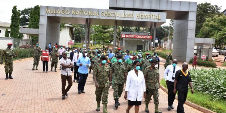 Mulago Bids Farewell to UPDF experts who Neutralised COVID-19 infections