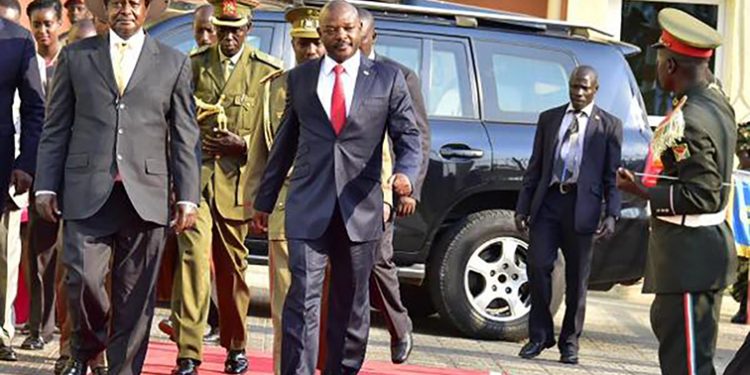 “A Champion of EAC Integration”, Museveni says Ugandan flag will Fly at half-mast until Nkurunziza is Buried