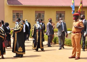 Acting Chief Justice Owiny- Dollo flags off Court of Appeal’s Scientific session in Mbarara