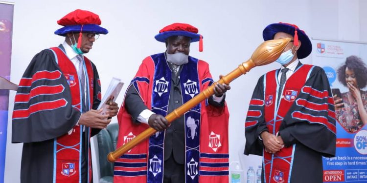 Victoria University unveils new Chancellor Prof. Asibo