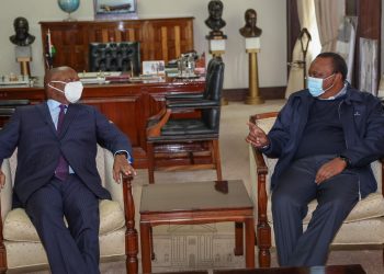 Kabaka Meets President Uhuru Kenyatta