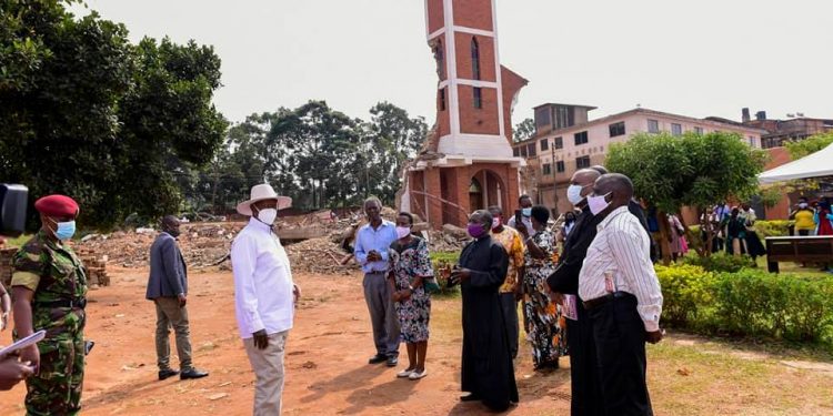 Museveni warns Judiciary on Church Demolition, “Judges should have Limits”