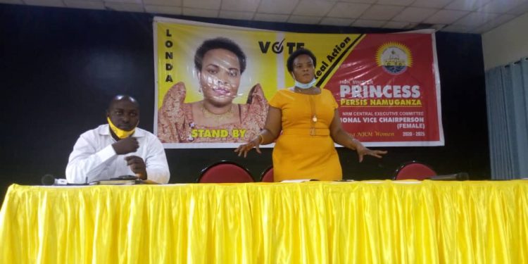 NRM Youth Bosses Endorse Namuganza For CEC Position 