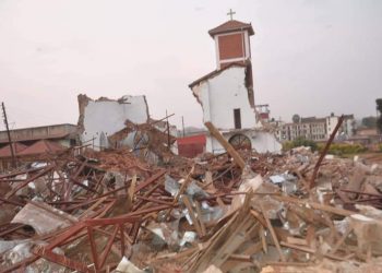 Anger as City Church is Demolished at Night to pave way for Arcade
