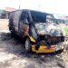 Life and Death! NRM Violence takes toll as Nakaseke Aspirant’ car is Burnt down
