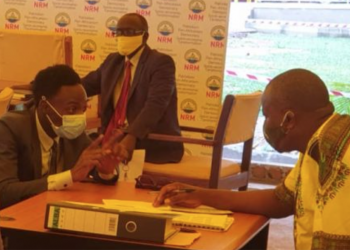 Musician Aganaga defects to NRM after NUP denied him Rubaga Flag