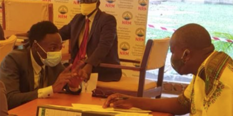 Musician Aganaga defects to NRM after NUP denied him Rubaga Flag