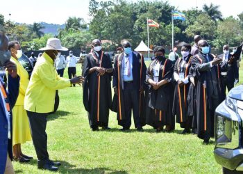 Photos: Nominated Museveni vows to Crush presidential candidates working with Foreigners to cause Anarchy