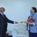 New U.S ambassador Natalie Presents Credentials to Minister Kutesa