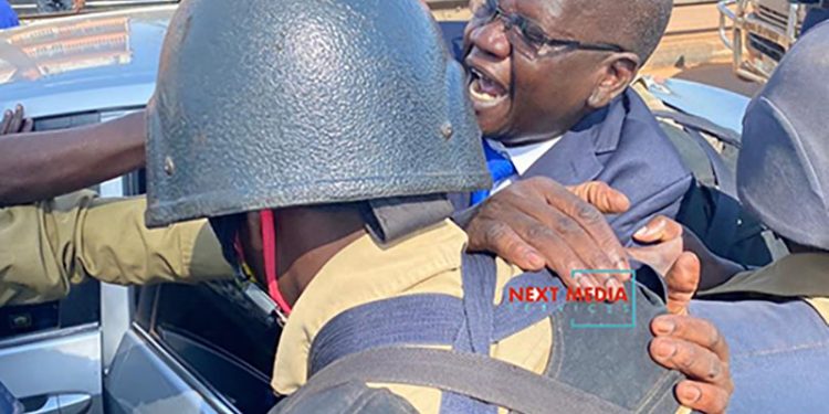 Breaking: FDC’s Amuriat violently Arrested hours to his Nomination