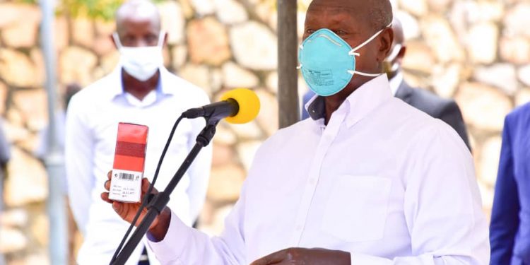 Work for Independence: Museveni advises at Launch of Clinical trial for COVID drug