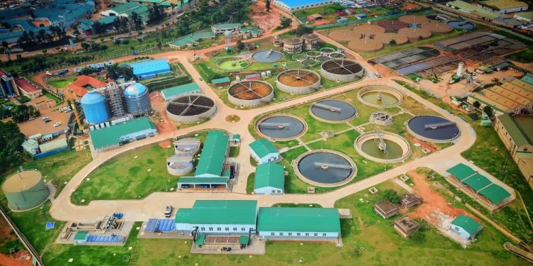 Minister Sekindi visits NWSC sewerage Plant; the Largest in East and Central Africa