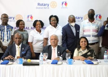 Rotary International President launches Maternal & Child Program at Kawempe Referral Hospital