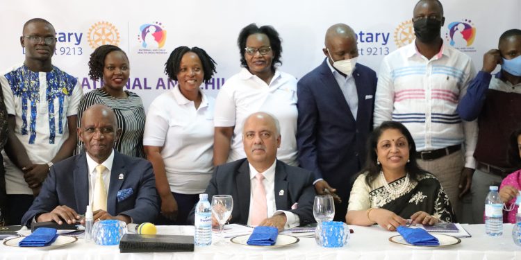 Rotary International President launches Maternal & Child Program at Kawempe Referral Hospital