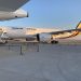 Uganda Airlines Airbus exhibited at  Competitive Dubai Airshow  