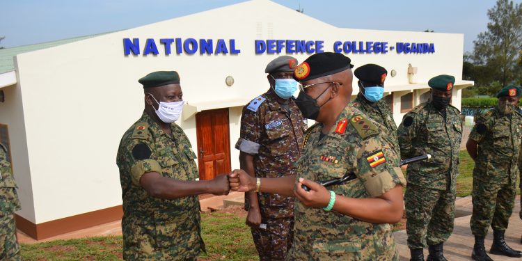 Gen. Kyanda visits Uganda’s first National Defence College in Jinja