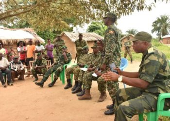 Photos: UPDF, Congo Forces conduct Civil military Sensitization exercise