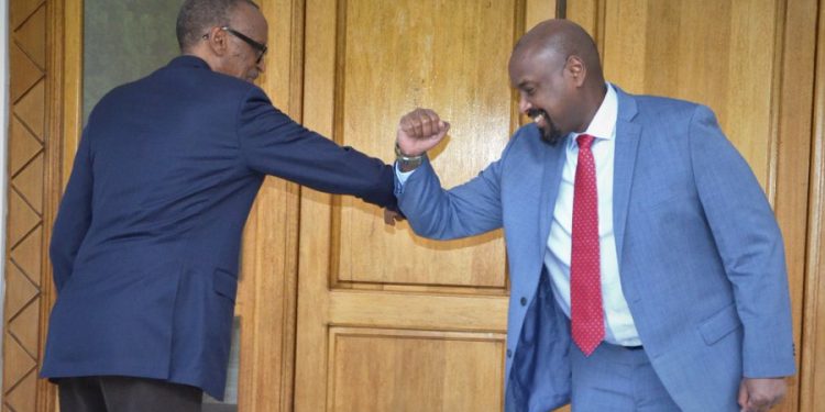 Determined to end Uganda- Rwanda conflict, Muhoozi returns to Kigali for Talks
