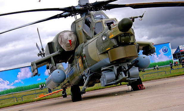 Inside Uganda’s newly Acquired armoured Russian war Helicopter