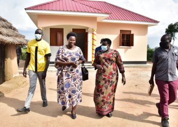 Museveni donates 4 Newly built Houses to Election violence Victims in Katakwi