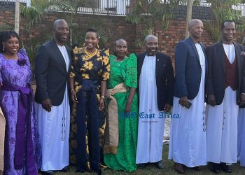 Stanbic bank CEO, Anne Juuko, introduces City lawyer Makubuya