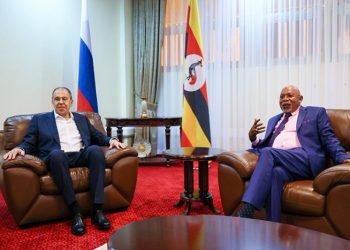 Russia’s Foreign minister, Lavrov, arrives in Uganda