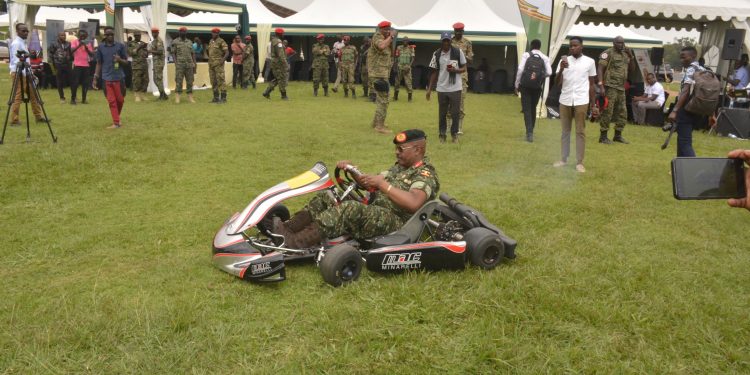Gen Kyanda launches 2nd Edition of UPDF motocross Challenge