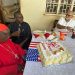 Pictures: Tycoon Sudhir throws early Xmas party for Cardinal Wamala on his 96th birthday