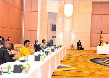 Businessman Ham escorted Museveni to UAE to woo Investors to Uganda