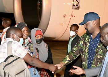 Muhoozi receives Ugandans who were Trapped in Sudan