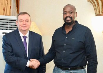 Muhoozi, Russian ambassador Discuss ‘pressing’ Issues of Bilateral cooperation 