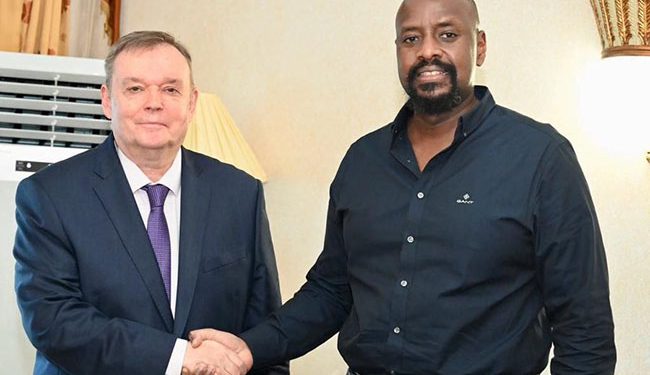 Muhoozi, Russian ambassador Discuss ‘pressing’ Issues of Bilateral cooperation