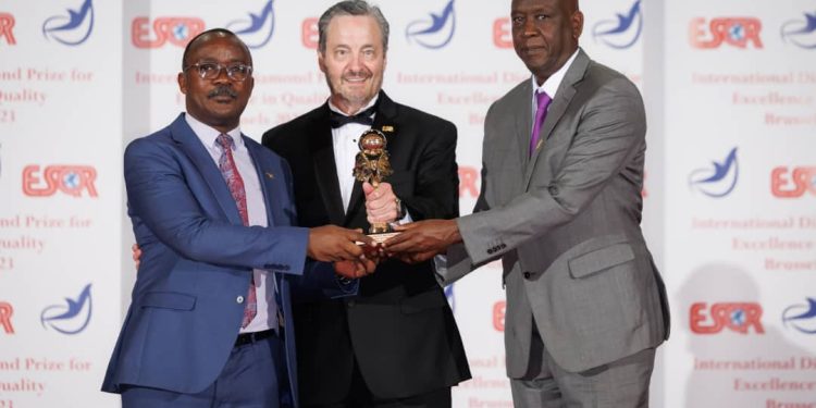 NWSC wins Prestigious global Award in Brussels