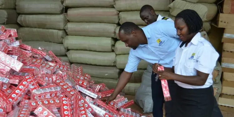 URA intercepts Koboko hospital Ambulance transporting Smuggled cigarettes