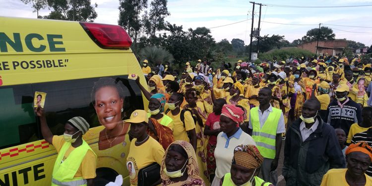 “I am proud of my Actions”: Minister Anite brags about Withdrawing Ambulance after Koboko election Loss