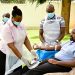 Gen. Muhoozi joins SFC commandos in Blood donation Drive
