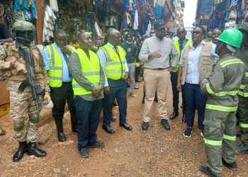 Crater Lakes-like-Potholes: Muhoozi inspects Kampala roads Decay