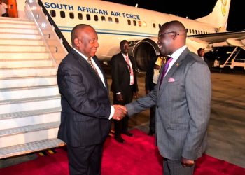 President Ramaphosa arrives in Uganda