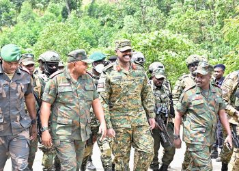 Gen. Muhoozi meets DRC counterpart to Celebrate Operation Shujaa success